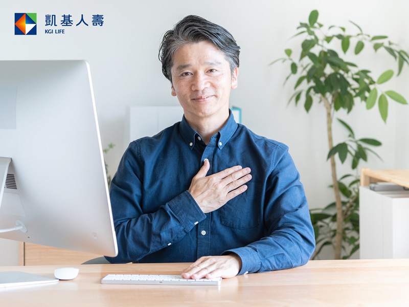 圖說:凱基人壽為「三明治世代」父親構築堅實的健康與財務雙重後盾,許下一個從容無憂的未來。